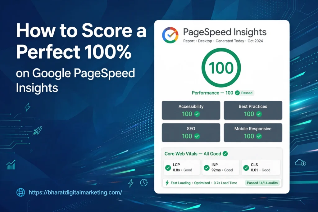 How to Score a Perfect 100% on Google PageSpeed Insights