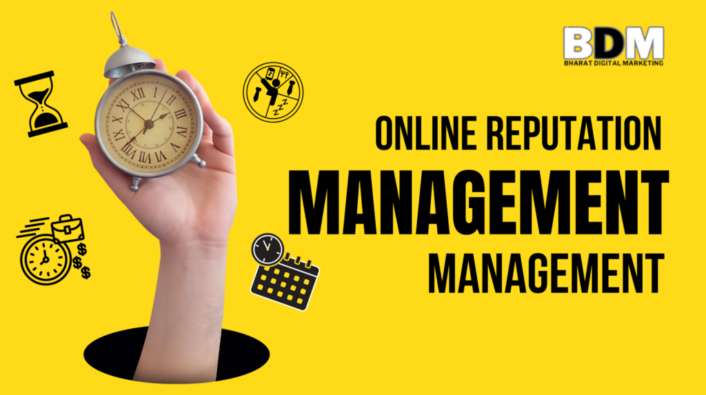 Online Reputation Management Company in India