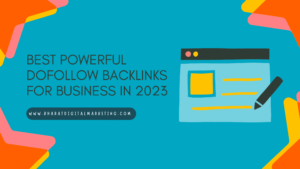 Dofollow Backlinks for Business in 2023