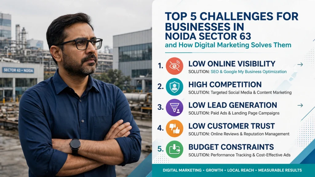 business challenges noida sector 63 solution