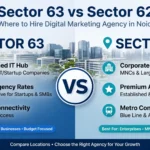 sector 63 vs sector 62 digital marketing agency